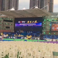 四川平昌西南實驗學校室外P10全彩